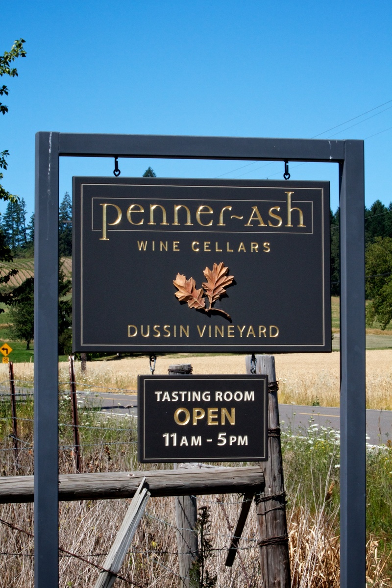 Wine Tasting at Penner Ash, Newberg, Oregon